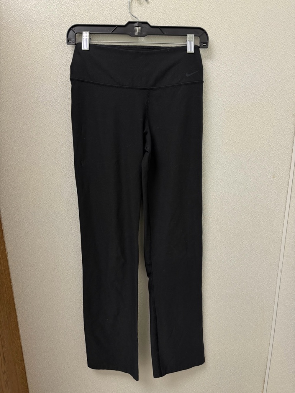 Nike Black Dri-FIT Leggings with Subtle Logo